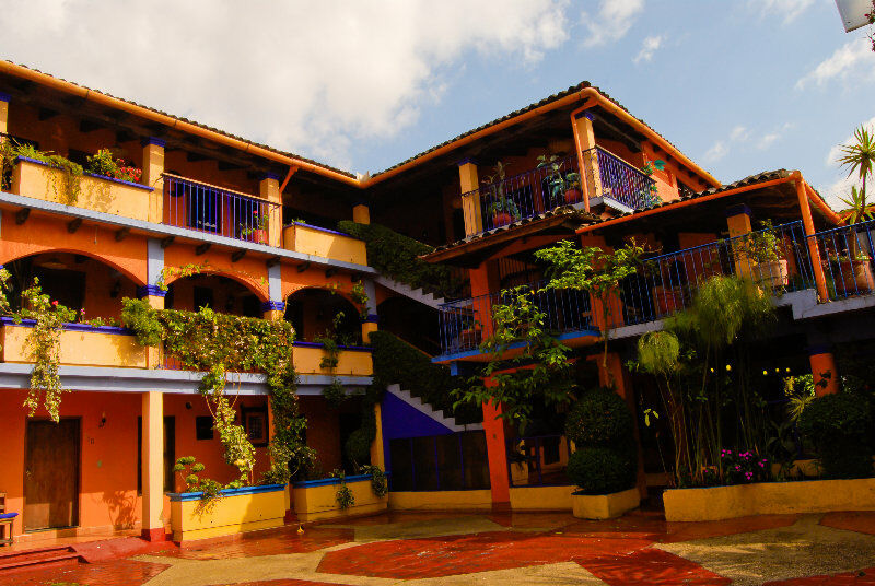 Hotel Jardines Del Centro San Cristóbal de Las Casas Exteriör bild
